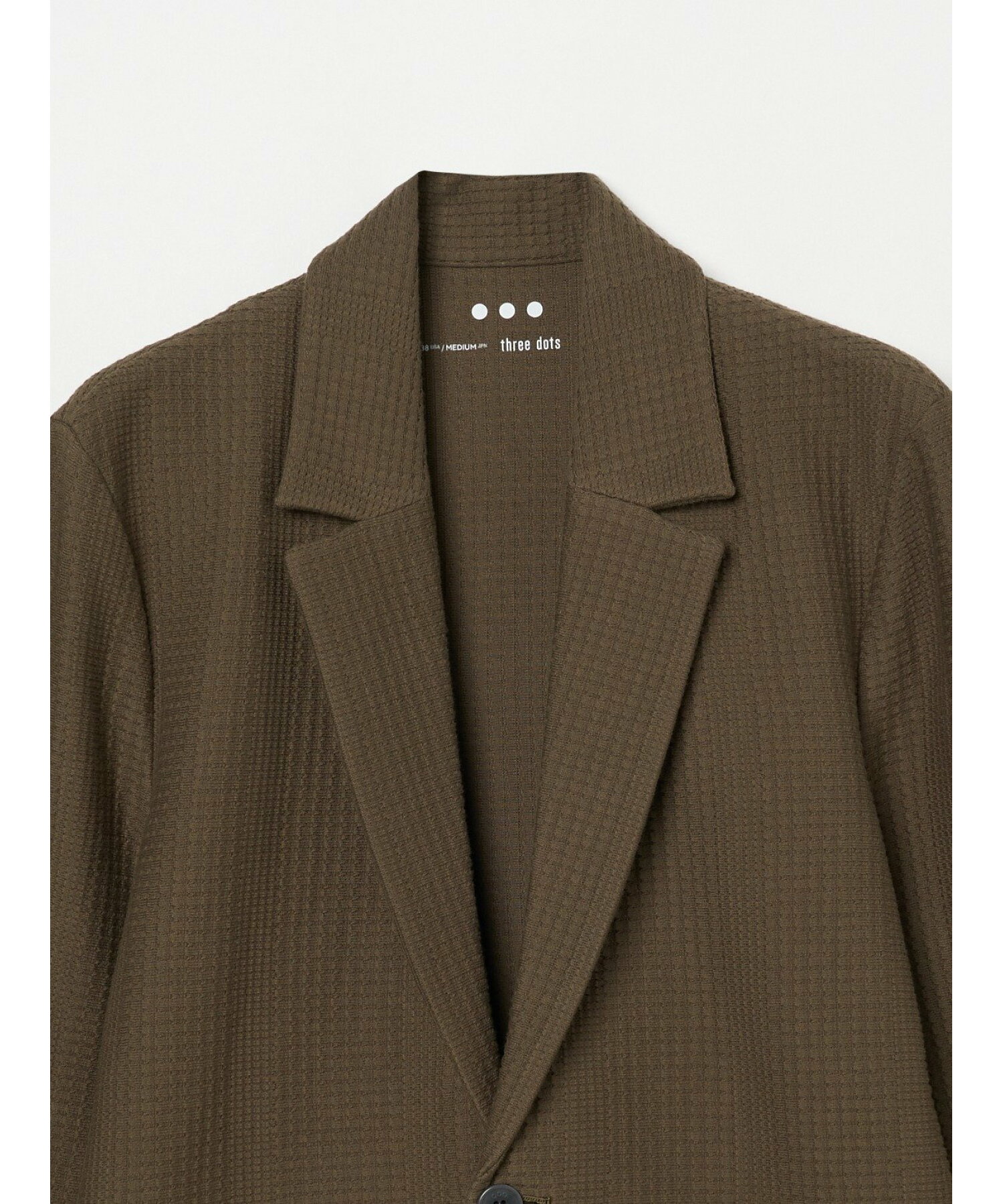 Men's waffle 2button jacket